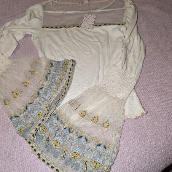 Free people boho shirt m - Picture 4 of 4